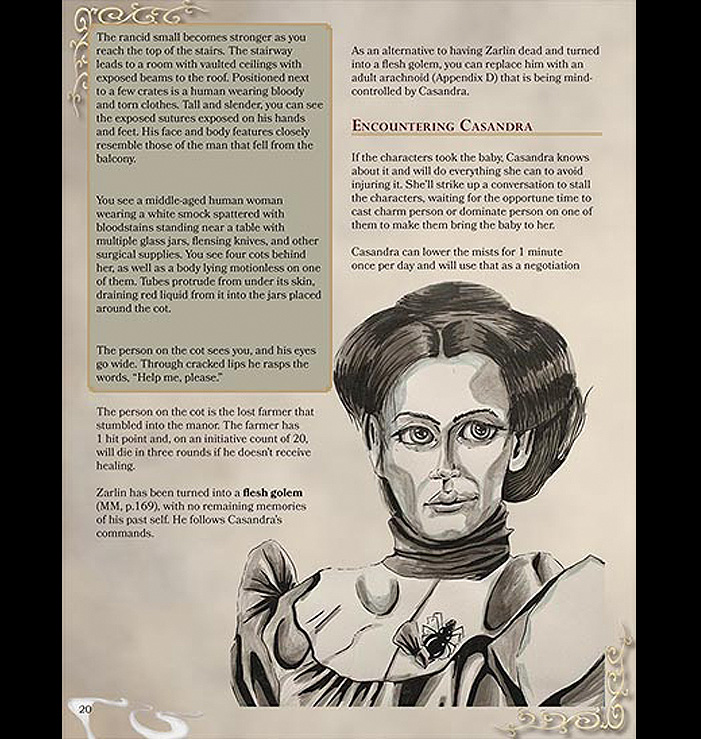 Manor of Dread - Interior 2