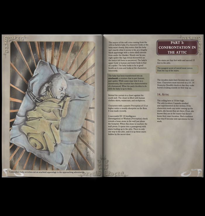 Manor of Dread Interior