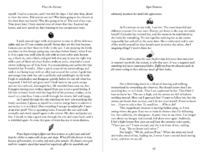 Section Break Illustration & Page Layout Highlight